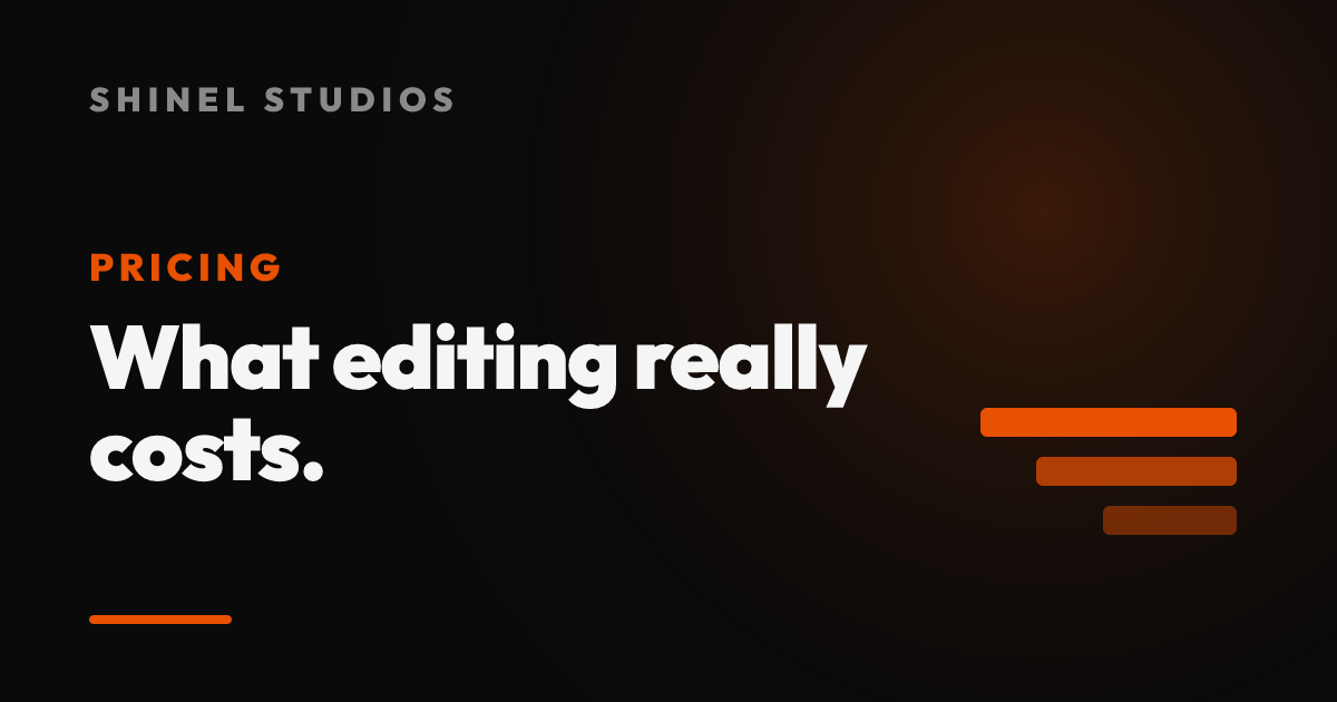 How Much Does Video Editing Cost in India in 2026? (An Honest Breakdown)