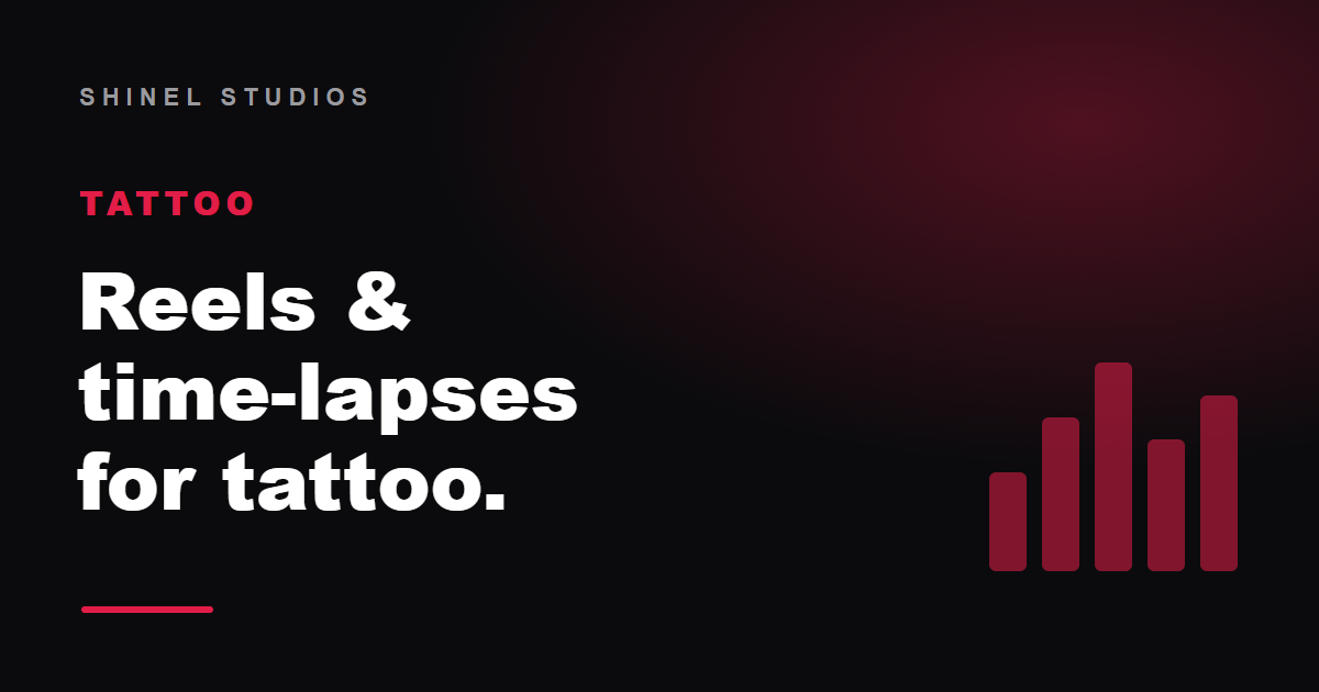 Video Editing for Tattoo Artists & Studios